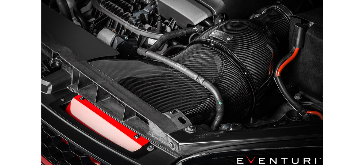 EVENTURI EVE-2TFSI-CF-INT Air Intake System (Carbon) for Golf MK7 GTi, R/AUDI S3 2.0 TFSI Photo-2