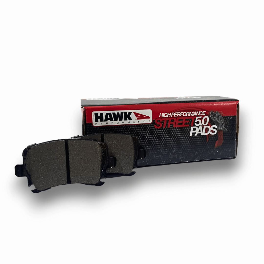 HAWK HB544B.628 Brake Pads HPS 5.0 Rear for VW Golf GTI 2.0 2006-07 / AUDI A3 8P / Quattro / TT 8J 2.0T (310mm) Photo-1
