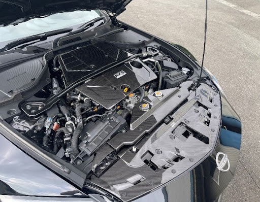 HKS 70026-AN003 Radiator Cover (carbon) for NISSAN 400Z (RZ34) 2023+ Photo-0