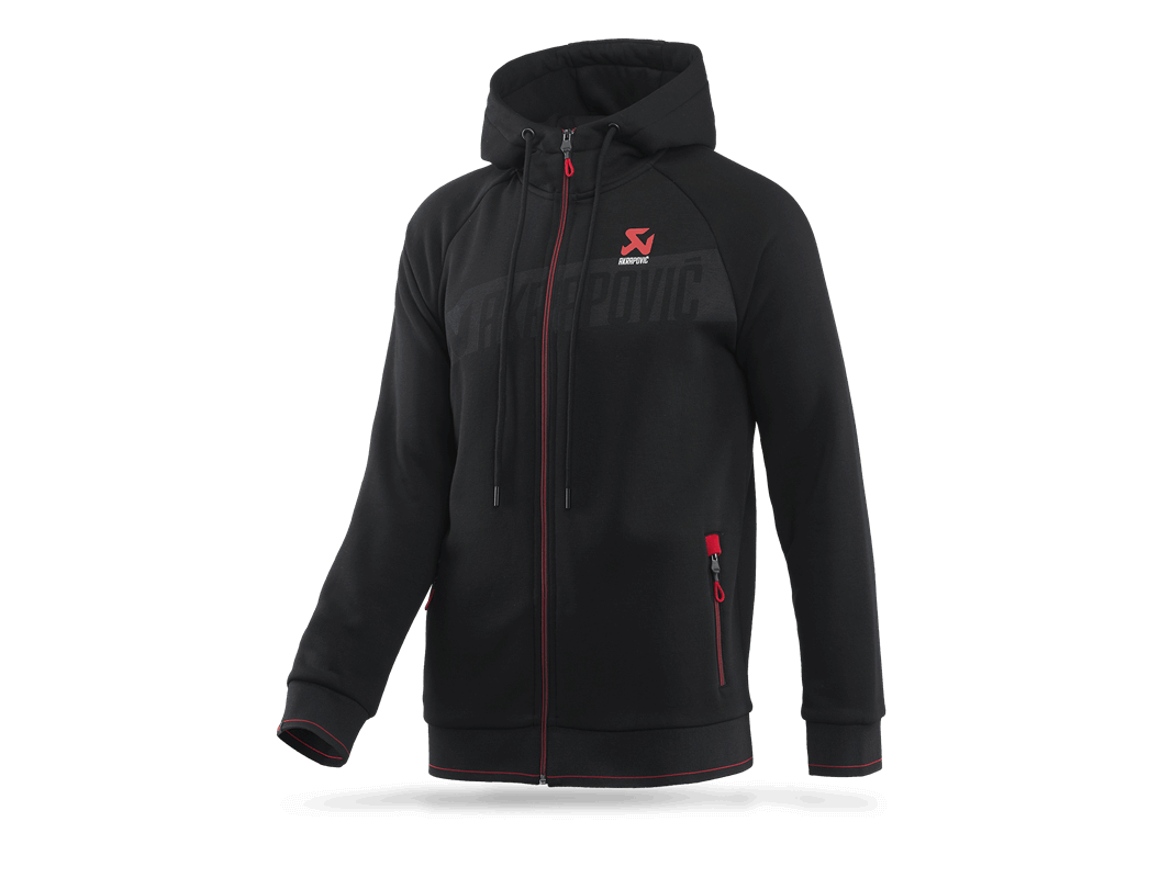 AKRAPOVIC 802058 Corpo Zip Hoodie Black Men's XL Photo-0