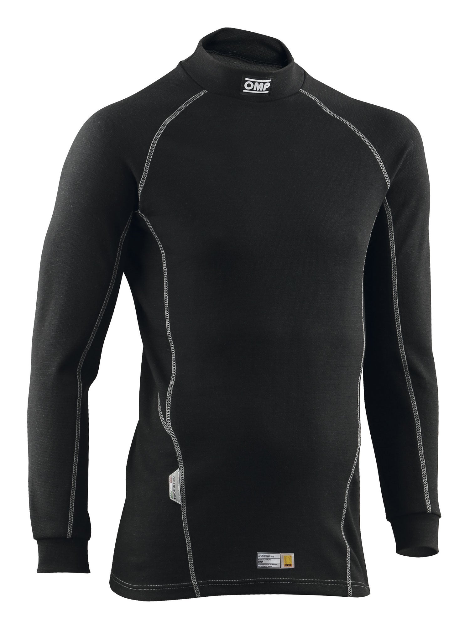 OMP IE0-0771-A01-071-XL (IAA/771071XL) FIRST Top my2022, FIA 8856-2018, black, size XL Photo-0