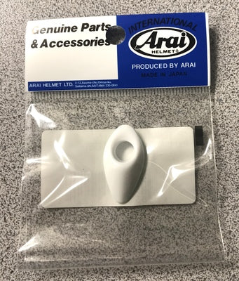 ARAI 1016330199 Tear duct for GP-7 SRC ABP, GP-7 SRC, GP-7 FRP helmets, white Photo-0