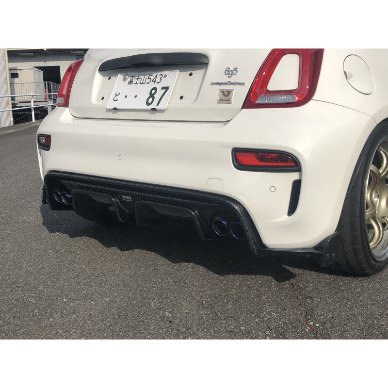 HKS VIITS-BD005 Rear Diffuser VIITS for ABARTH 695 2023+ Photo-0 