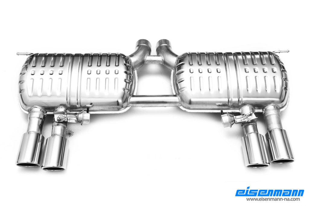 EISENMANN B5408.20904 Exhaust rear section (4x90) BMW E70 X5M and E71 X6M RACE Photo-0
