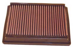 K&N 33-2866 Replacement Air Filter AUDI RS6, 4.2L-V8 (TWIN TURBO); 2002-2003 (2 Filter S REQUIRED) Photo-0