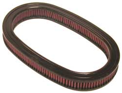 K&N E-9172 Replacement Air Filter MINI COOPER 1.3I OVAL Photo-0