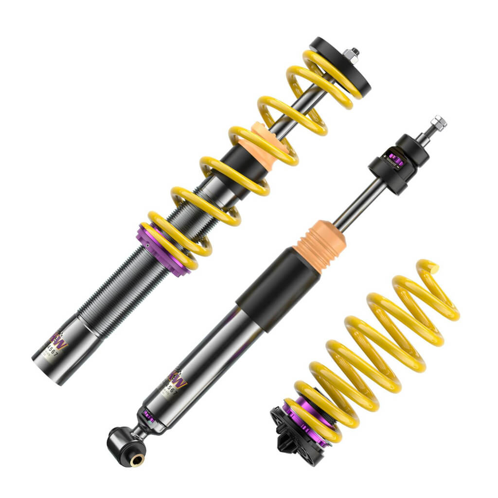 KW 35271082 Coilover Kit INOX V3 for PORSCHE Cayenne (9YA) / VW Touareg (CR) 2017- Photo-1