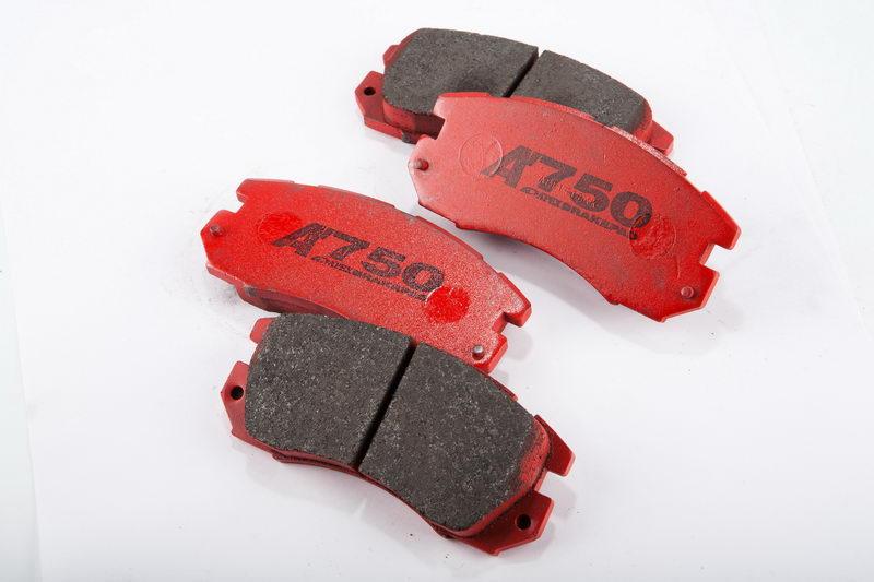 APEXi 20C-F001 Front Brake Pads A'750 for SUBARU Impreza (GC/GF) 1994-2000 Photo-0