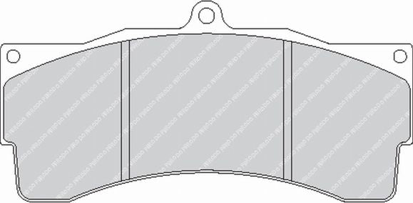 FERODO FRP3039W Front Brake Pads DS1.11 for BMW Z4 GT3 Photo-0