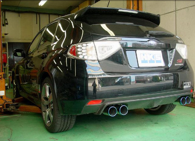 HKS 31021-AF013 Legamax Premium Exhaust For Subaru Impreza GRB/GRF EJ20 (rear section only) Photo-2