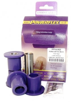 POWERFLEX PFF19-3622 x2 Front Inner Lower Arm Bushing FORD Cortina Mk4 & Mk5 Photo-0