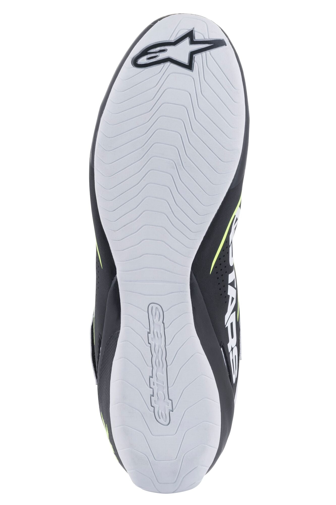 ALPINESTARS 2712022_125_3,5 Karting shoes TECH-1 K V2, black/white/yellow fluo, Size 35 Photo-6