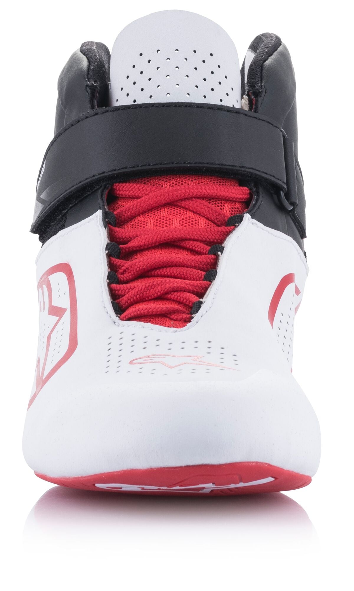 ALPINESTARS 2712022_213_10 Karting shoes TECH-1 K V2, white/black/red, Size 43 Photo-1