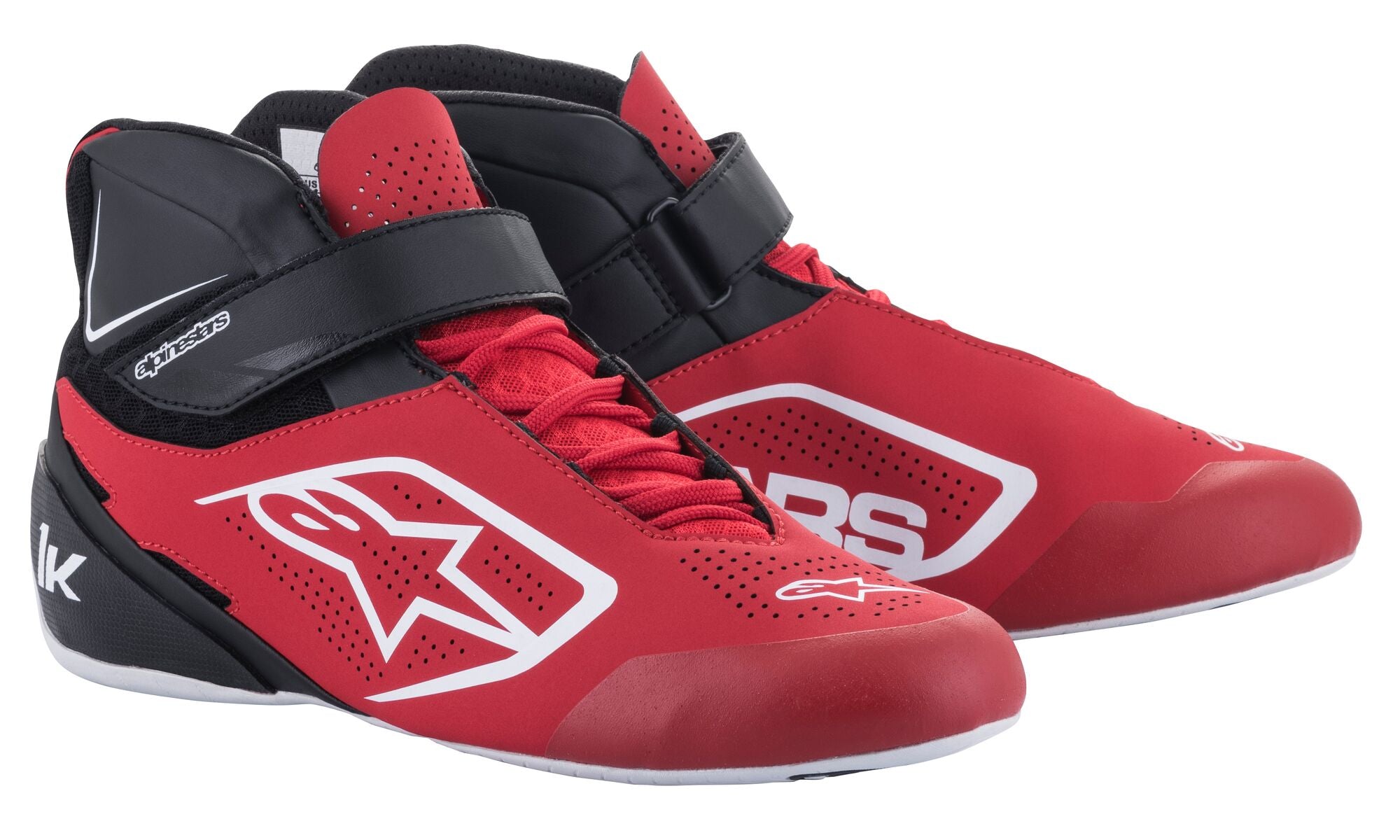 ALPINESTARS 2712022_312_7 Karting shoes TECH-1 K V2, red/black/white, Size 39 Photo-0