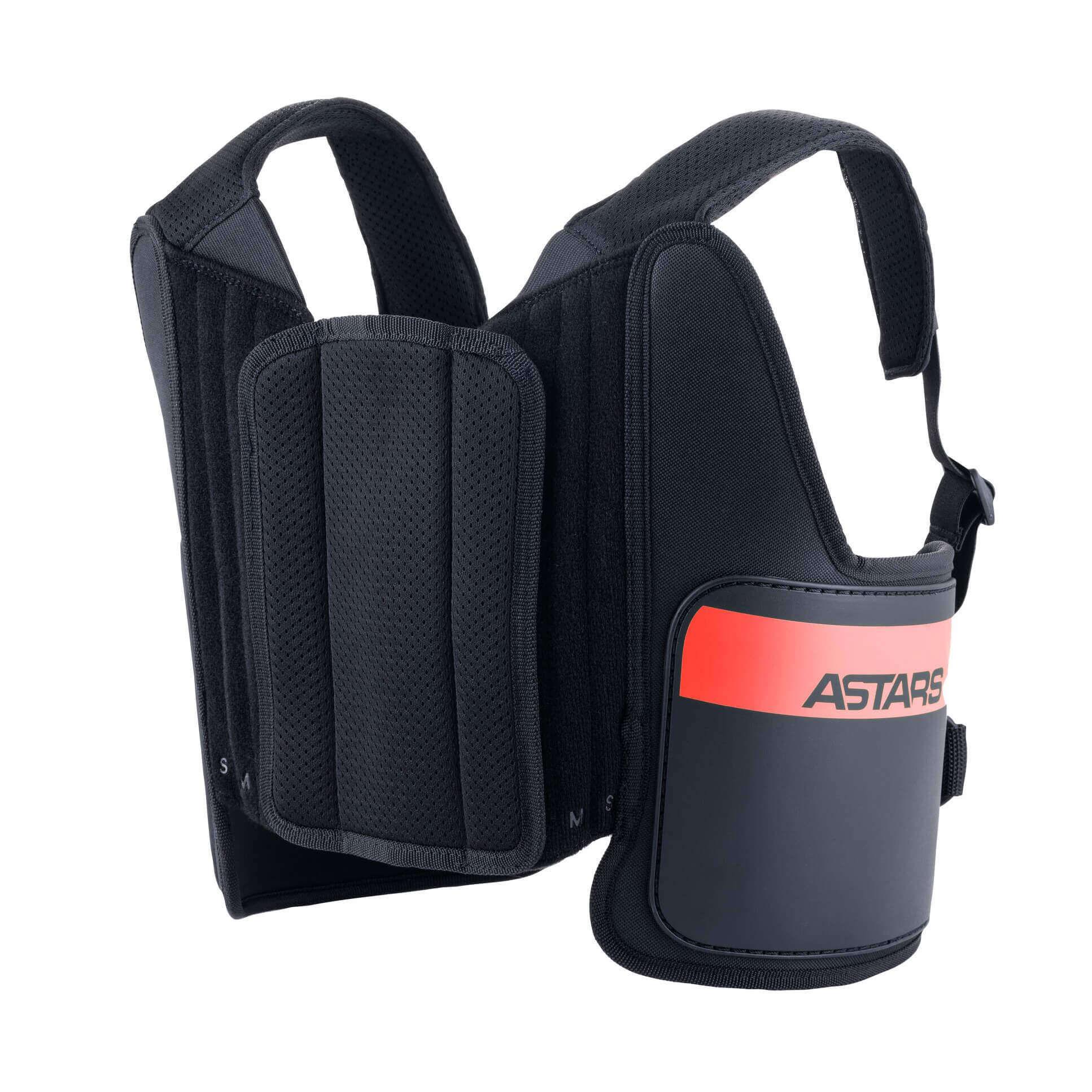 ALPINESTARS 6537013_13_S/L Rib protection (karting) BIONIC, black/red, Size S/L Photo-1