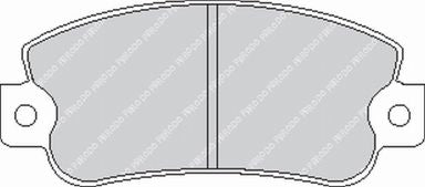 FERODO FCP351H DS2500 Brake Pads Photo-0