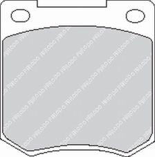 FERODO FCP810R Rear Brake Pads DS3000 for AUDI RS3 LMS TCR Photo-0