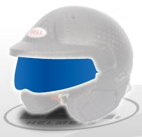BELL 2040145 Adjustable sunscreen visor M10 AS/AS, S Size, mirror blue Photo-0