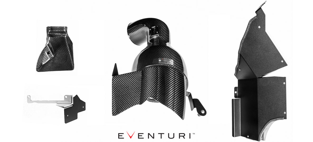 EVENTURI EVE-B58-CF-INT Intake system BMW B58 M140i, M240i, M340i (carbon fiber) Photo-0
