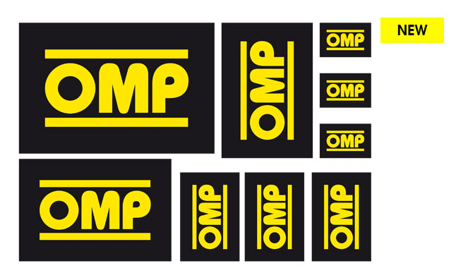 OMP X00-889 (X/889) Set of stickers of different sizes Photo-0