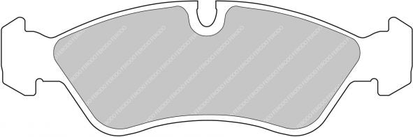 FERODO FDS584 Front Brake Pads DS Performance for OPEL Astra F / Vectra A Photo-0
