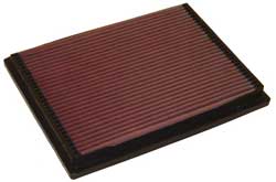 K&N 33-2703 Replacement Air Filter MERCEDES-Benz ML320 98-03, C230 96-00, C280 93-01, CLK320 97-03 Photo-0