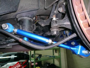 CUSCO 692 474 T Rear trailing rods for SUBARU Impreza WRX (GRB/GRF/GVB/GVF) Photo-0