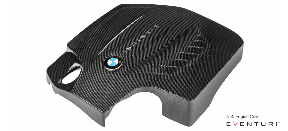 EVENTURI EVE-N55-ENG Engine Cover (Carbon) for BMW N55 Photo-3