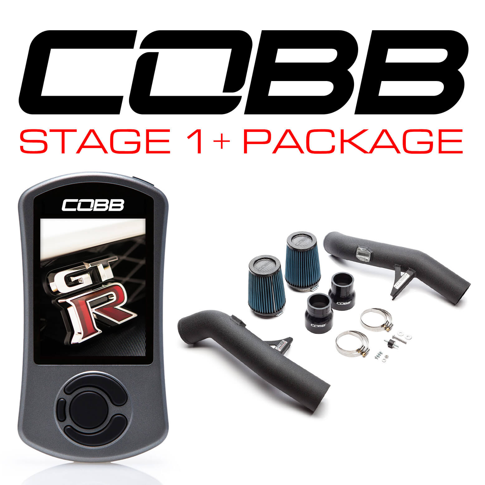 COBB NIS006001P NISSAN GT-R Stage 1+ Power Package NIS-006 with TCM Flashing Photo-0