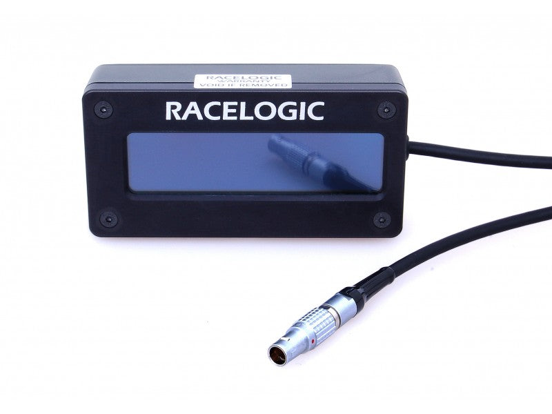RACELOGIC RLVBDSP05-L VBOX OLED Display (Black splashproof aluMINIum/plastic housing) with Lemo connector Photo-1