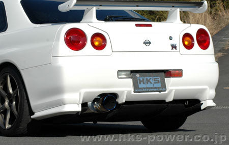 HKS 31029-AN003 Super Turbo Muffler Nissan Skyline GTR34 Photo-0