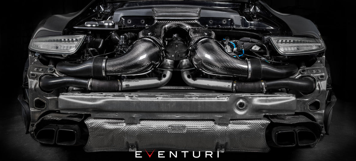 EVENTURI EVE-P991T-INT Intake System (Carbon) for PORSCHE 991 Turbo Photo-1