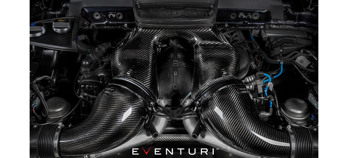 EVENTURI EVE-P991T-INT Intake System (Carbon) for PORSCHE 991 Turbo Photo-2