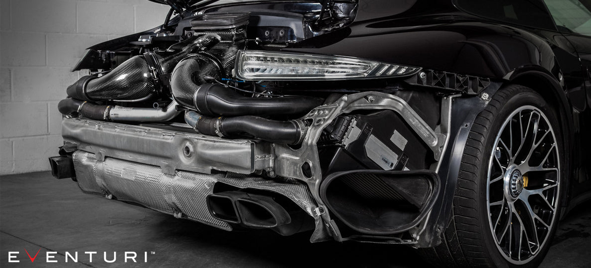 EVENTURI EVE-P991T-INT Intake System (Carbon) for PORSCHE 991 Turbo Photo-3
