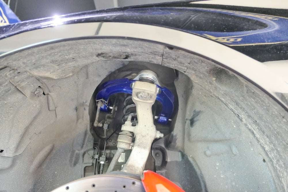 HARDRACE Q0504 M.BENZ GLC-CLASS '16-/C-CLASS '15- FRONT UPPER CAMBER KIT V2. (PILLOW BALL) - 2PCS/SET Photo-4