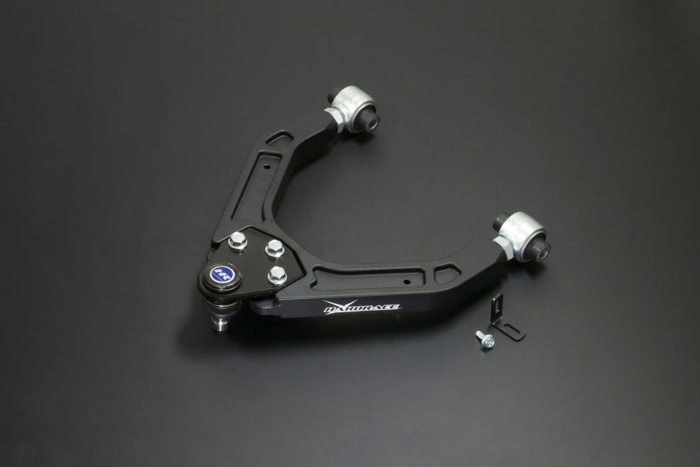 HARDRACE Q0600 TESLA MODEL S '12- FRONT UPPER CAMBER KIT (HARDEN RUBBER) - 2PCS/SET Photo-0