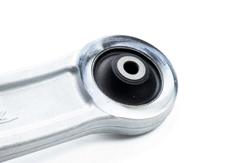 HARDRACE Q0804 Front Lower Control Arm - FORGED ALUMINUM (Harden Rubber) - 2PCS / SET for VW GOLF '12-20- / T-ROC '17- / AUDI A3 '12-20- / Q2 '16- / SKODA OCTAVIA '12-21 Photo-2