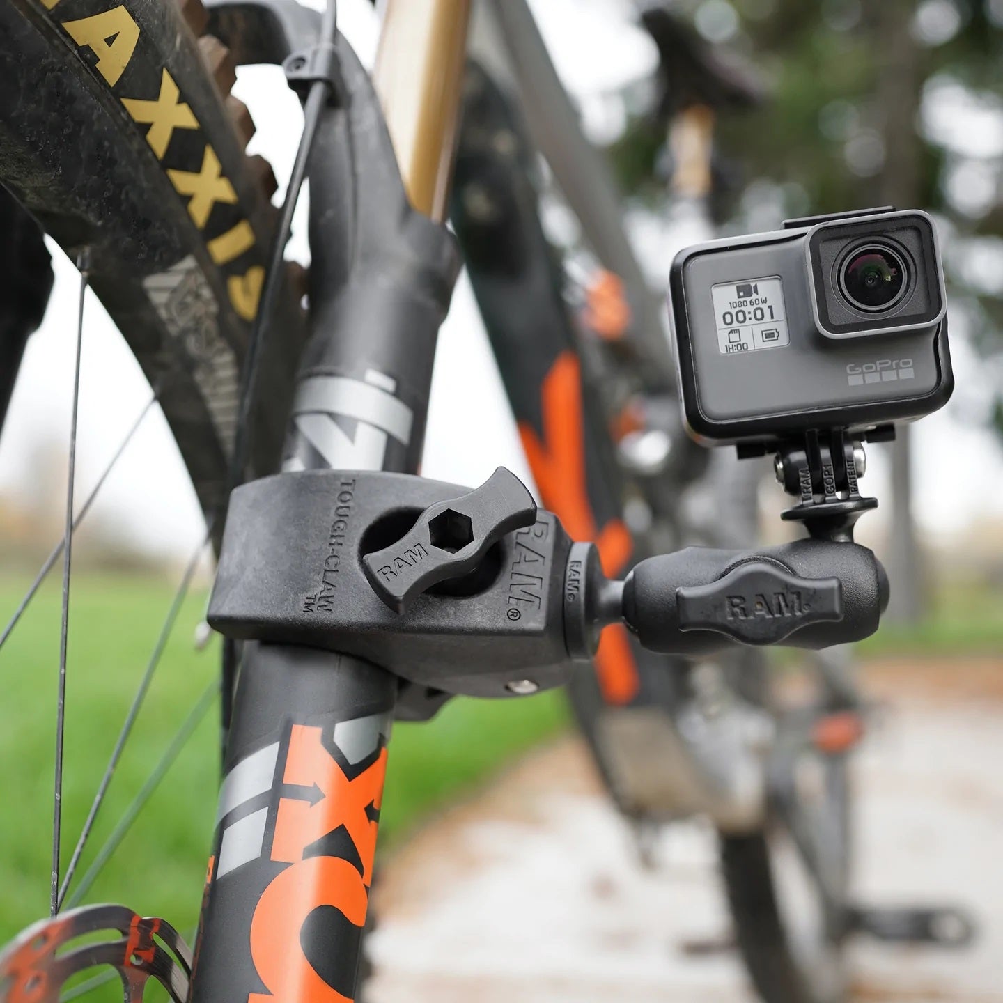 AIM HRAM201UA RAM-B-201U-A Double Socket Arm, short, 60mm Photo-2