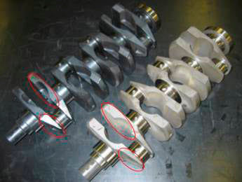 HKS 23006-AM004 2.3L Crankshaft MITSUBISHI 4G63 (96mm stroke) Photo-0