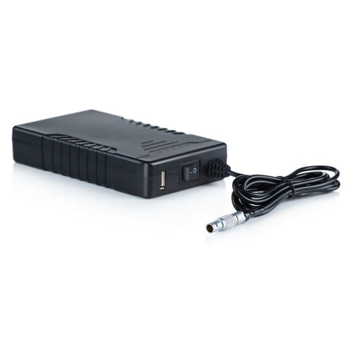 RACELOGIC RLACS333-L 6AH Li-lon Battery Pack and US/EU/AU/UK Charger with Lemo 2W Plug for VBOX Video HD2, VVB Pro & LapTimer Photo-0