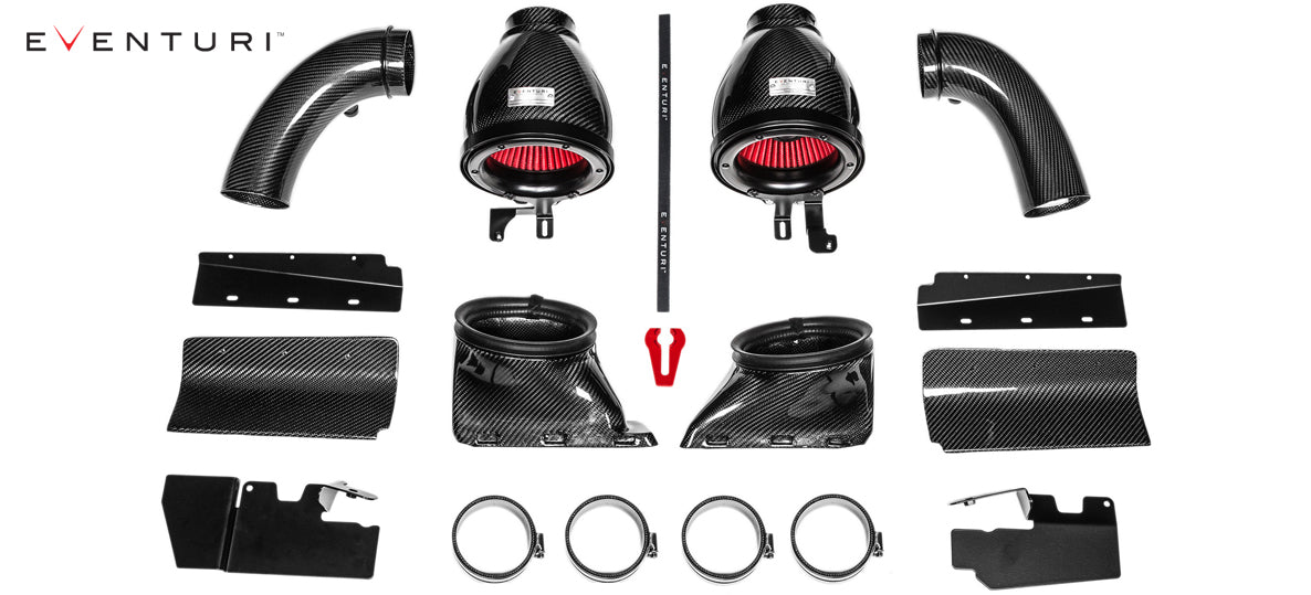EVENTURI EVE-RS5-INT Intake system AUDI B8 RS5/RS4 (carbon fiber) Photo-0