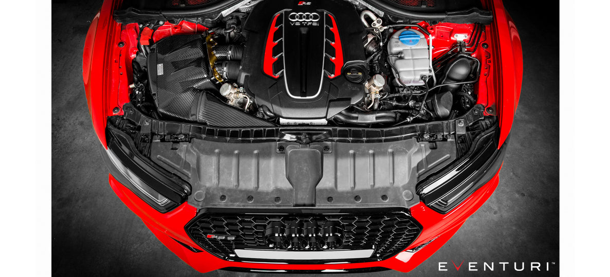EVENTURI EVE-C7S6-CF-INT Intake system AUDI C7 S6 S7 (carbon fiber) Photo-1