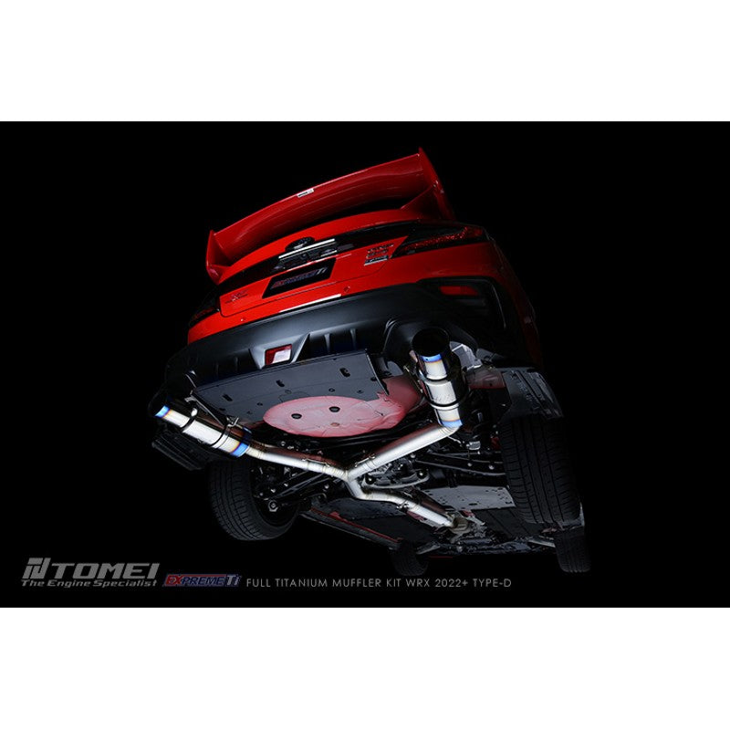 TOMEI TB6090-SB06A Full Titanium Muffler Kit EXPREME TI TYPE-R for SUBARU WRX 2022+ Photo-2