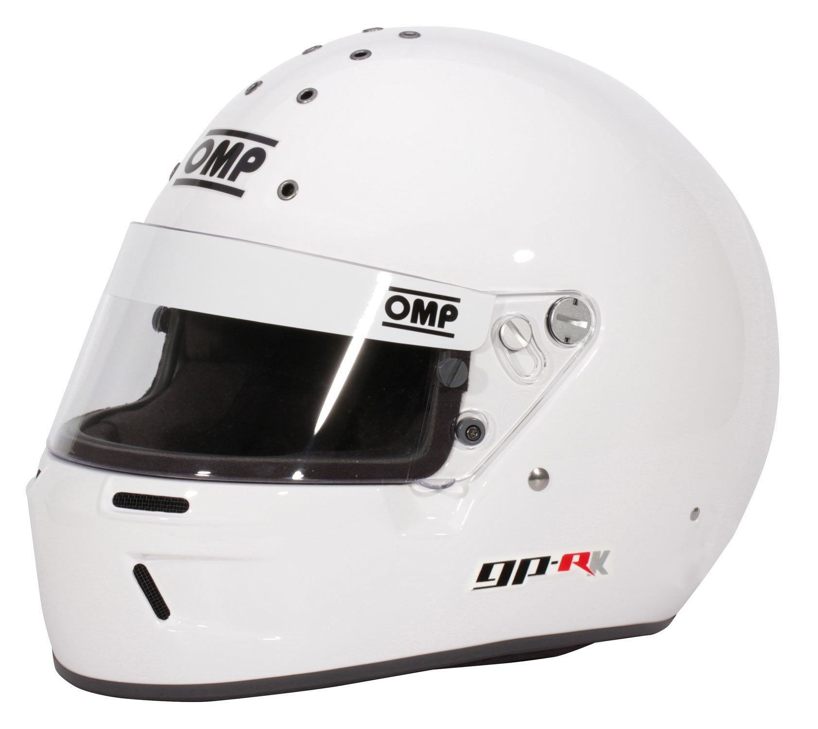 OMP SC0-0799-B02-020-XL (SC799EK020XL) GP-R K my2022 Karting helmet, SNELL K2020, white, size XL Photo-0
