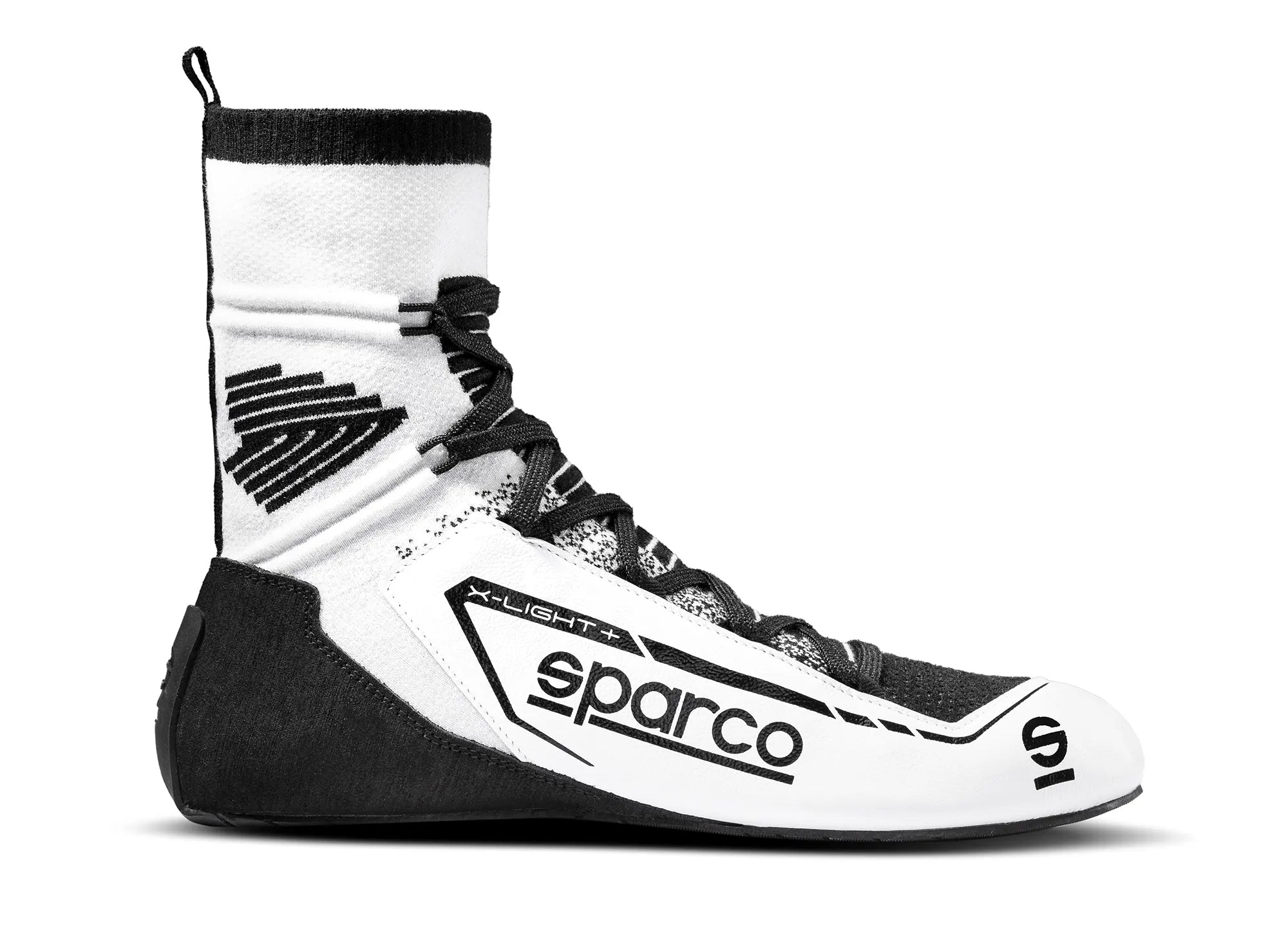 SPARCO 00127841BINR X-LIGHT+ Racing shoes, FIA 8856-2018, white/black, size 41 Photo-0