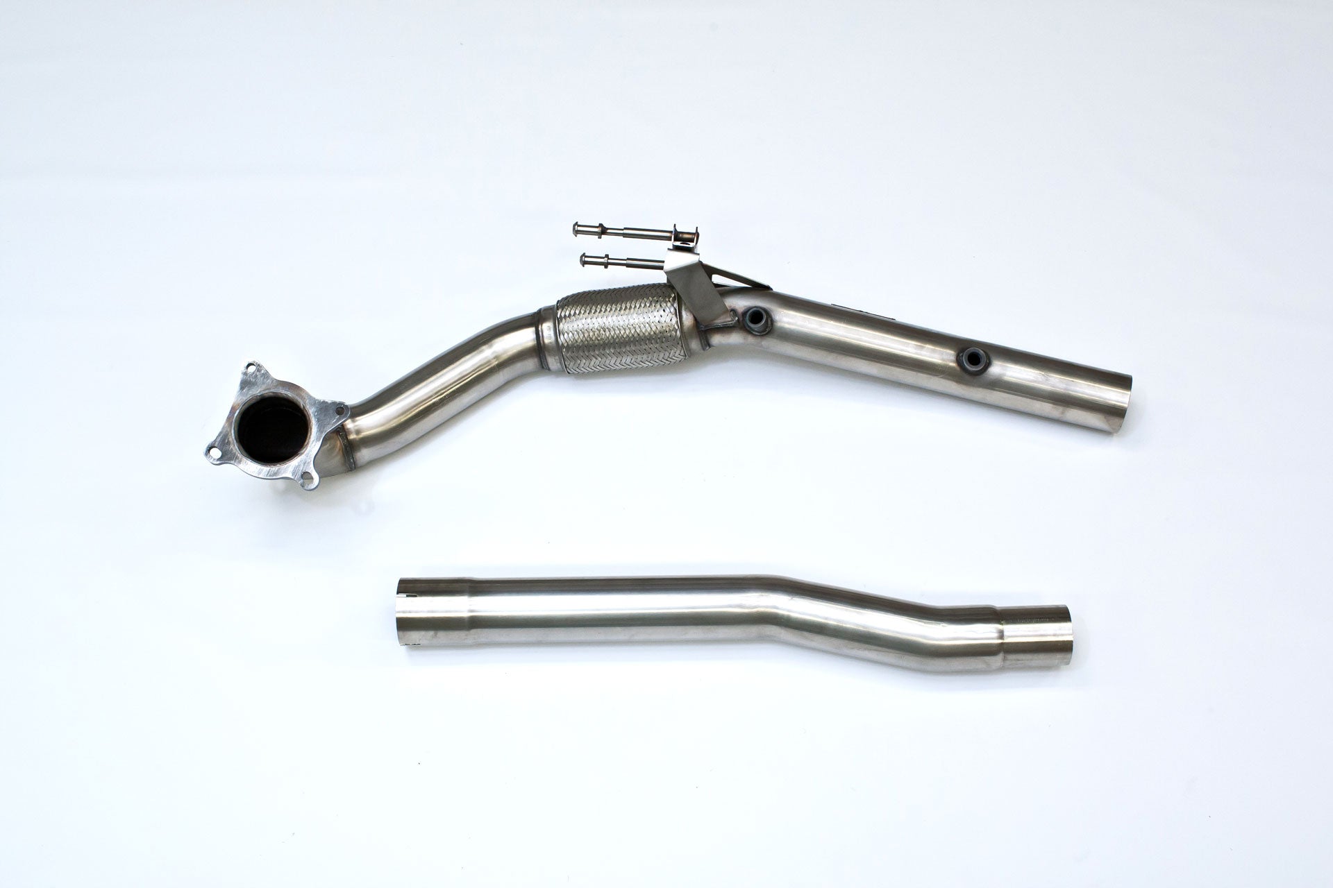 MILLTEK SSXAU284 Large-bore Downpipe and De-cat AUDI A3 1.8 TSI 2WD 3-Door Photo-0