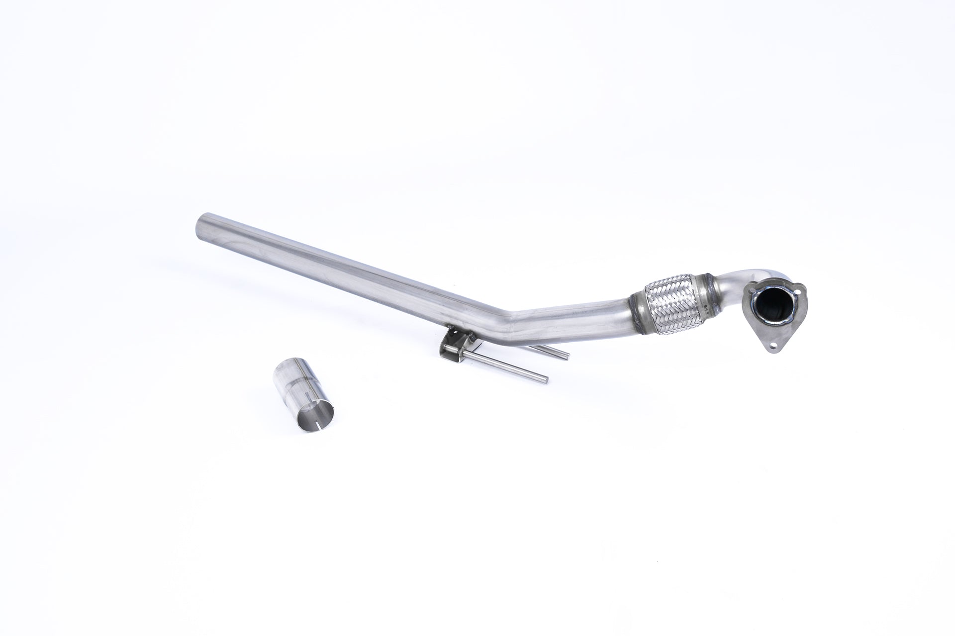 MILLTEK SSXAU606 Large-bore Downpipe AUDI A3 1.9 TDI 90/100/110/130 BHP Photo-0
