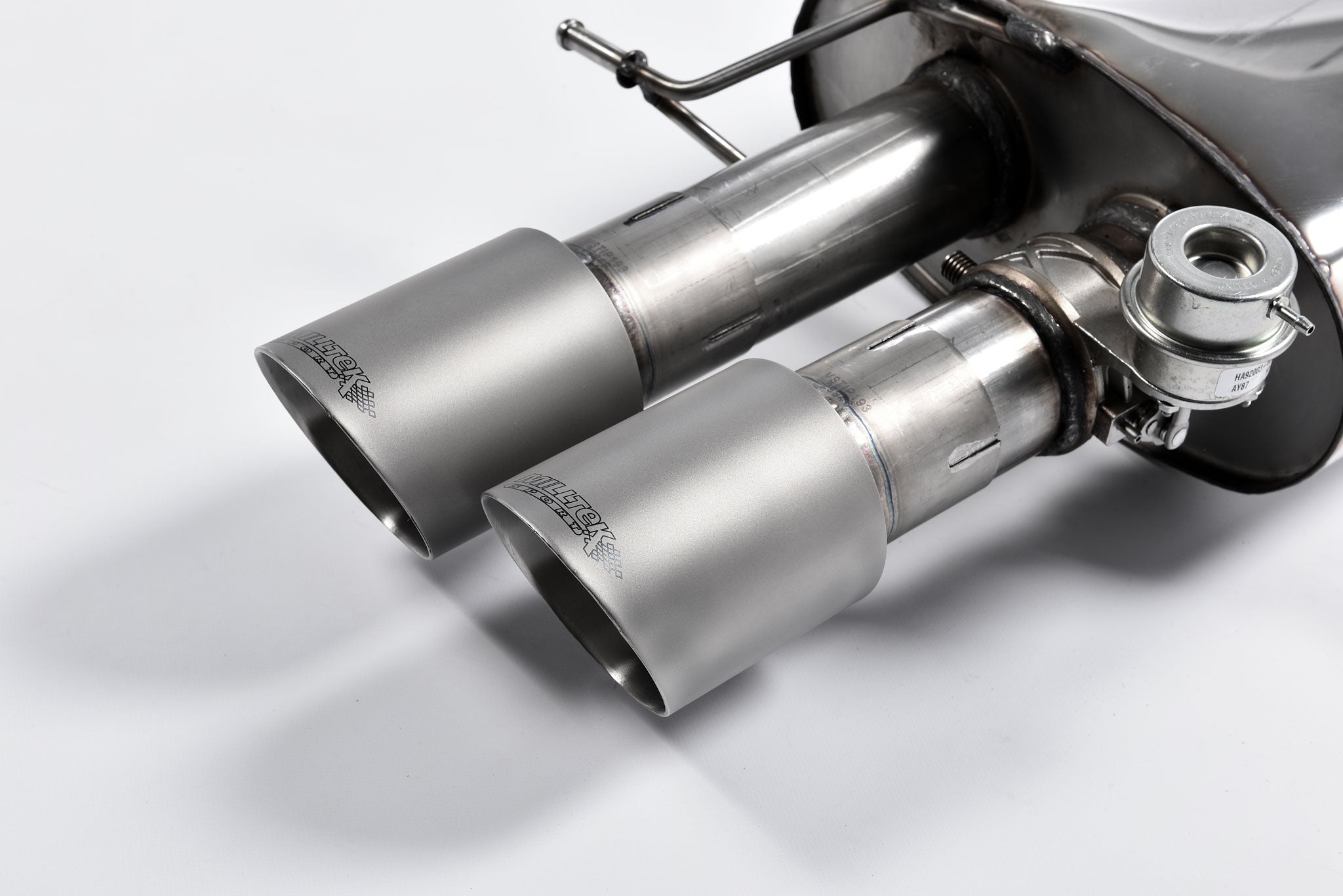 MILLTEK SSXBM1018 Cat-back Quad 90mm GT90 ECA BMW 5 Series M5 Saloon M TwinPower Turbo V8 (F10) Photo-1