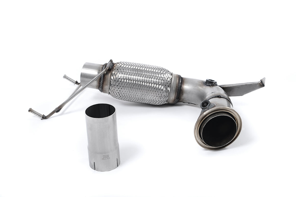 MILLTEK SSXM419 Large-bore Downpipe and De-cat NEW MINI Mk3 (F56) Cooper 1.5T Photo-0