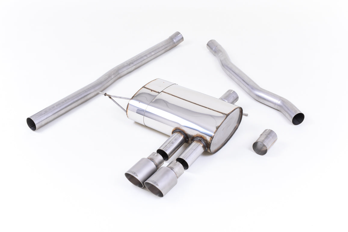 MILLTEK SSXM422 Cat-back Twin 90mm GT90 NEW MINI Mk3 (F56) MINI COOPER S 2.0 Turbo Photo-0